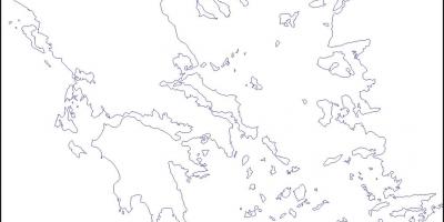 یونان نقشه خالی