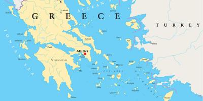 یونان در نقشه