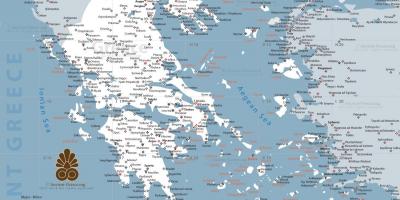 یک نقشه از یونان باستان